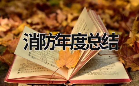 消防年度总结 消防年度总结报告 范文模板大全（汇编19篇）